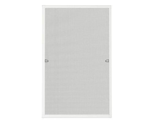 Moustiquaire fenêtre à cadre aluminium sans perçage blanc 130x150 cm