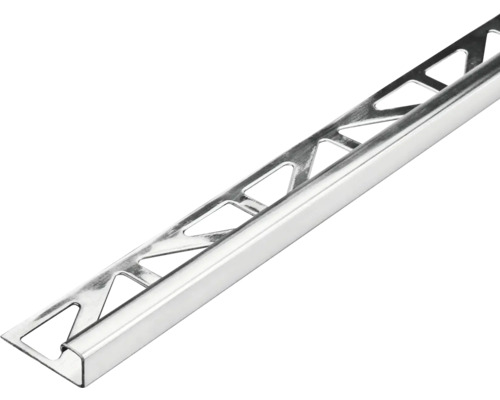 Profilé de carreau en métal avec évidements triangulaires