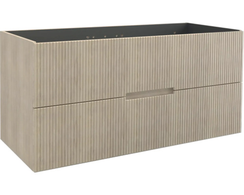 Meuble sous lavabo Jungborn SEDICI 120x57x50 cm tabac chêne