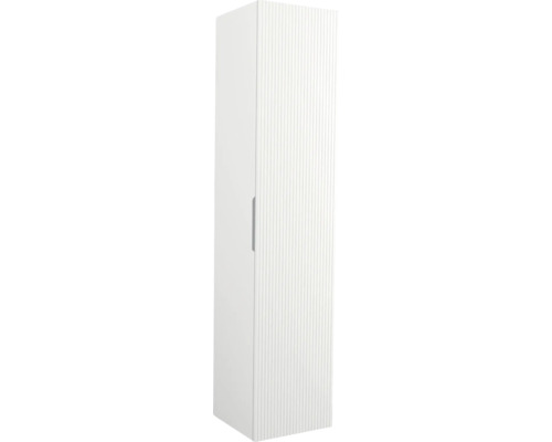 Armoire haute Jungborn QUATTRO/SEDICI lxhxp 35x160x35 cm blanc mat