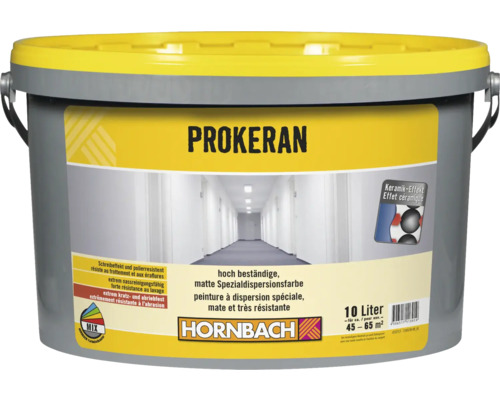 HORNBACH Wandfarbe Prokeran weiss 10 l