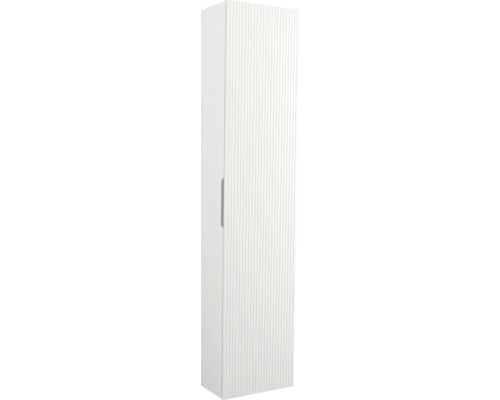 Armoire haute Jungborn QUATTRO/SEDICI lxhxp 35x160x20 cm blanc mat