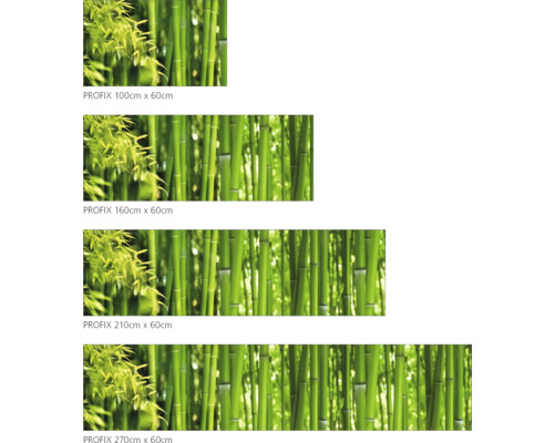 Crédence mySpotti Profix bambou 210 x 60 cm PX-21060-15-HB