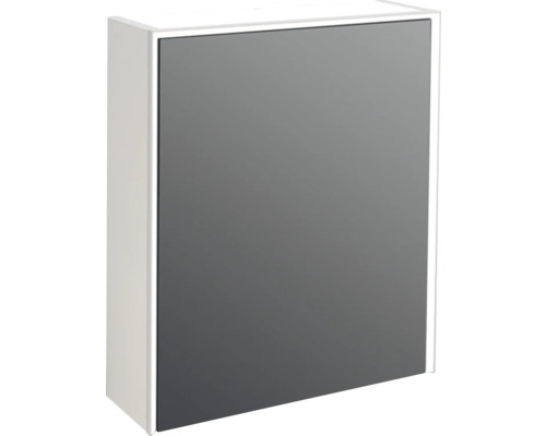 Armoire de toilette à LED Jungborn QUATTRO/NOVE/SEDICI 60x70x20 cm blanc mat