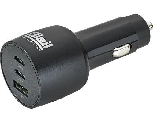 Autoladegerät 100W PD 2xUSB C, 1xUSB A