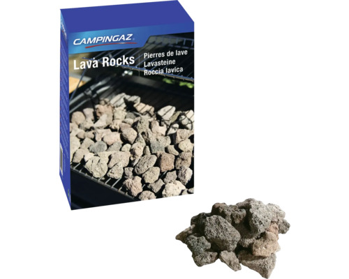Pierres de lave Campingaz pour barbecues à gaz en carton et en vrac