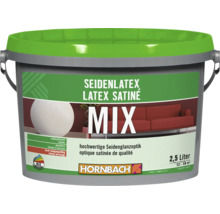 Pot de peinture d''intérieur latex satiné de 2,5 litres