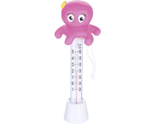 Badethermometer mit Krakenmotiv zur Temperaturmessung
