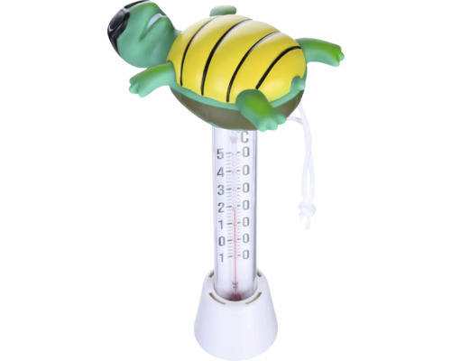 Schwimmendes Poolthermometer in Schildkrötenform zur Messung der Wassertemperatur