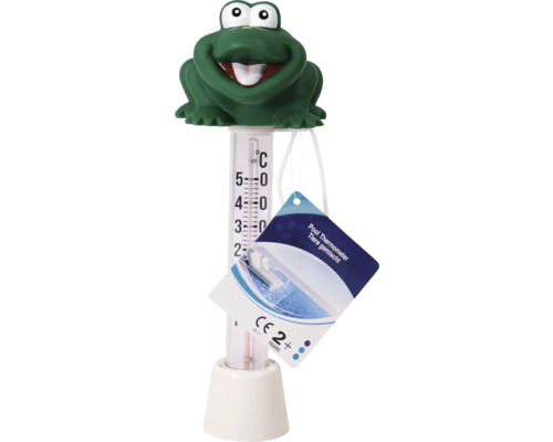 Poolthermometer mit Froschmotiv