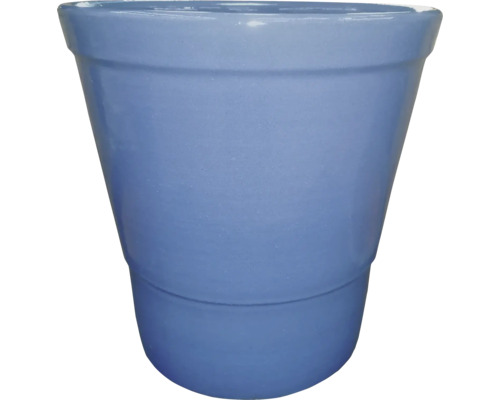 Pot de fleurs Lafiora céramique 35 x 35 x 34 cm bleu