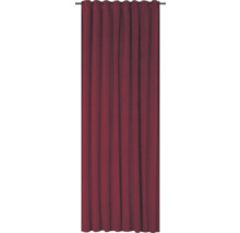 Vorhang mit Universalband Velvet bordeaux 140x280 cm-thumb-0