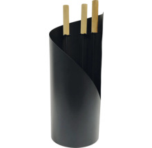 Kaminbesteck-Garnitur mit drei Werkzeugen und Halterung