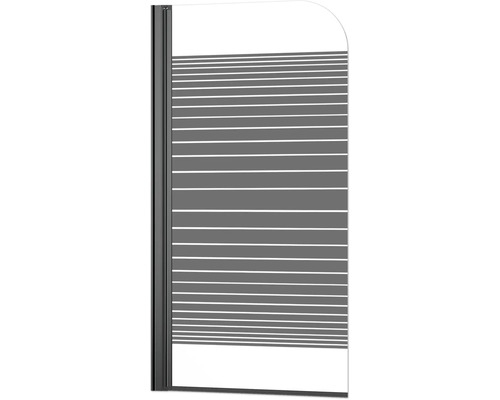 Sichtschutzzaun mit horizontalen Lamellen