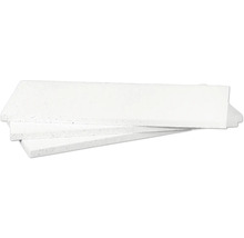 Drei weisse Porenbetonsteine im Stapel