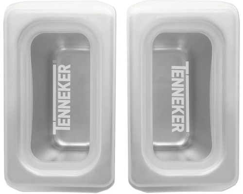 Tenneker Edelstahl Container 2er Set