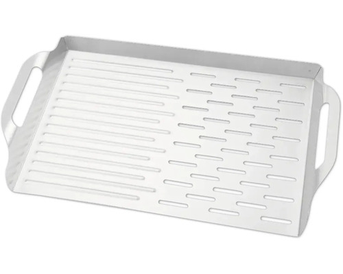 Plaque de gril en métal avec poignées