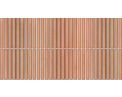 Carrelage décoratif en grès cérame fin Lingot coral 32x62.5 cm