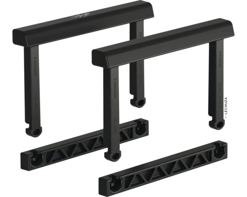 Ensemble poignée Lechuza pour Cubico 30 / 40 / 50 Lechuza Support d''escalade pour jardinières