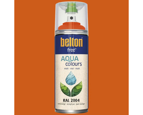 Aérosol de peinture Belton Free Aqua, RAL 2004