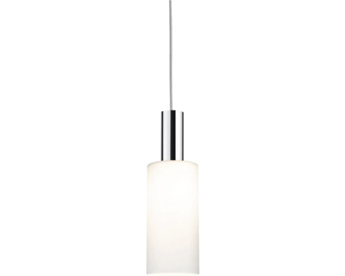 Suspension avec abat-jour cylindrique et câble de suspension