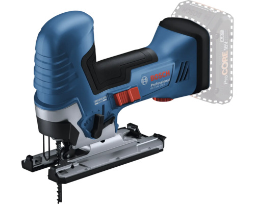 Scie sauteuse sans fil bleue de Bosch