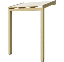 Holzunterstand mit Dach