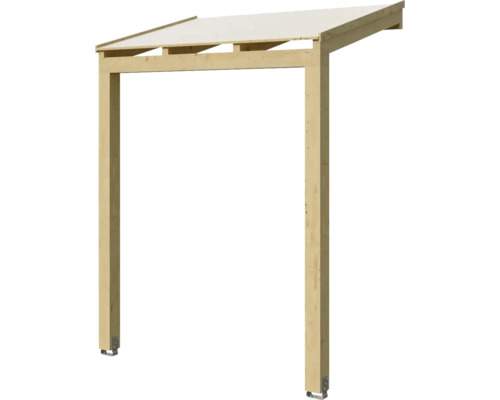 Holzunterstand mit Dach