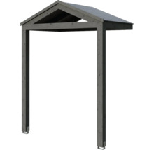 Holzcarport mit Dach