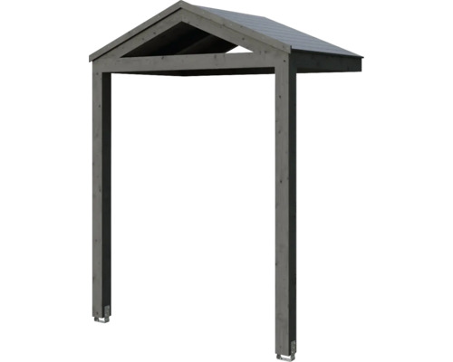 Holzcarport mit Dach