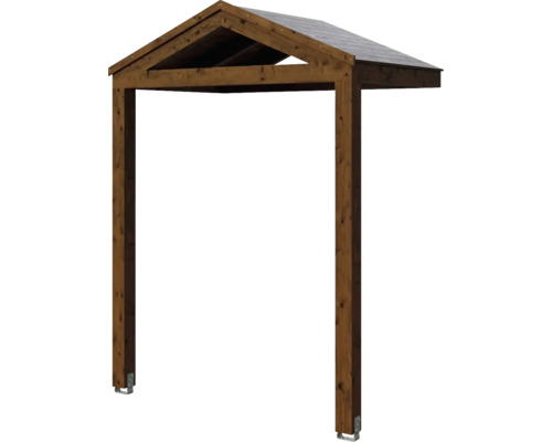 Holzcarport mit Dach