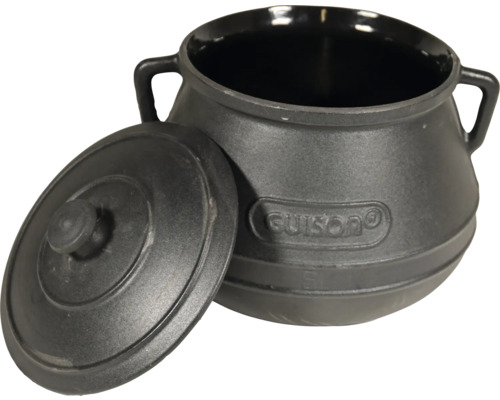 Gusseisenkessel mit Deckel