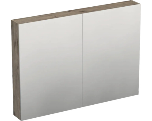 Armoire de toilette Jungborn TRENTA lxhxp 100x72x14.4 cm wellington chêne