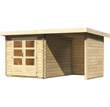 Abri de jardin en bois avec porte double