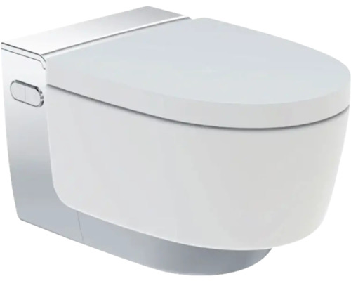 Installation de WC douche GEBERIT complète Aquaclean blanche