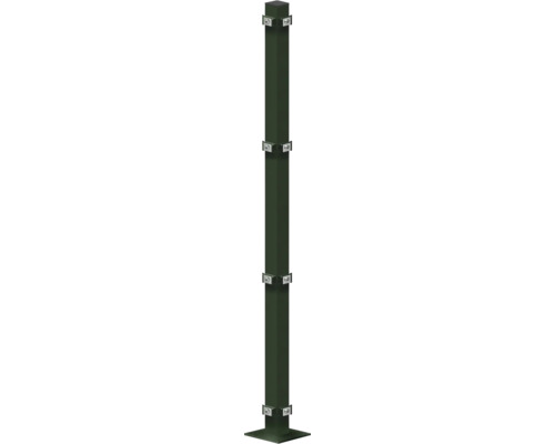 Poteau avec supports