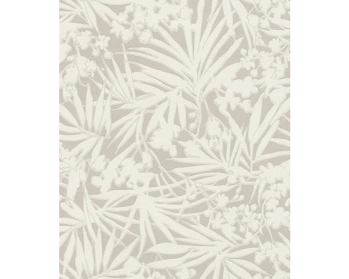 Papier peint intissé 330304 Paraiso feuilles gris