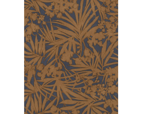 Papier peint intissé 330335 Paraiso feuilles bleu