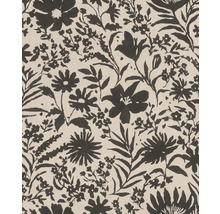 Papier peint à motif floral