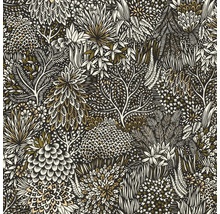 Papier peint avec motif de plantes