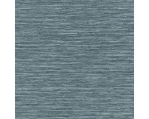 Papier peint intissé 866445 Symphony Uni bleu Papier peint textile avec structure horizontale