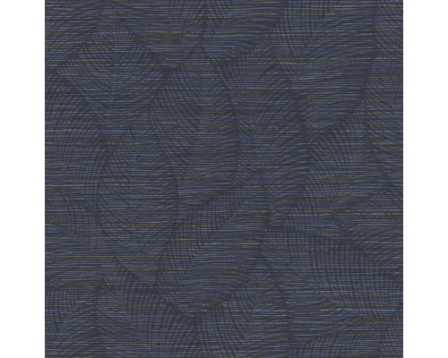 Papier peint intissé 866803 Symphony feuilles bleu