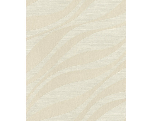 Vliestapete 608038 Sky Lounge Wellen beige