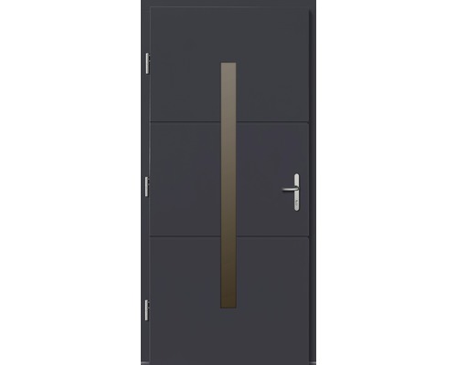 Haustür mit Glaseinsatz