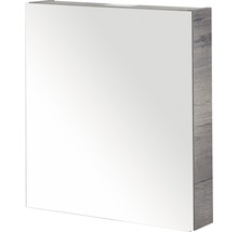 Armoire de toilette avec décor bois