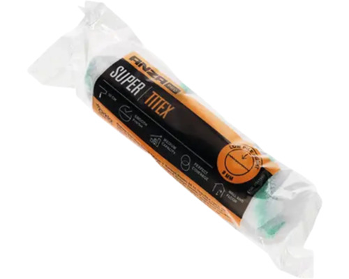 Rouleau de peinture Anza Super Titex, 10 cm, adapté aux murs et aux sols