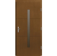 Porte d''entrée avec insert en verre