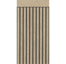 Holzpaneel mit vertikalen Lamellen für Wandverkleidung