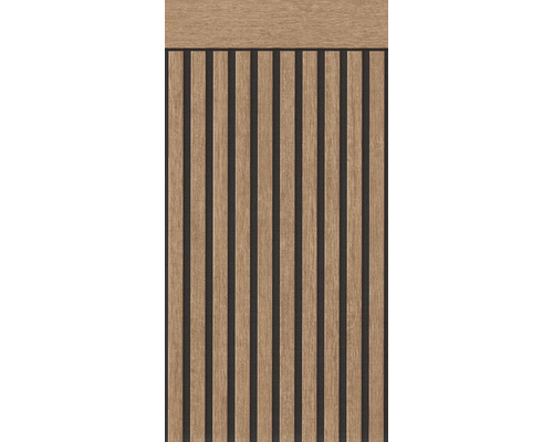 Akustikpaneel mit Holzlamellen für Wand und Decke
