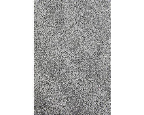 Spannteppich Schlinge Rubino silber FB95 500 cm breit (Meterware) Nahaufnahme eines grauen Teppichs